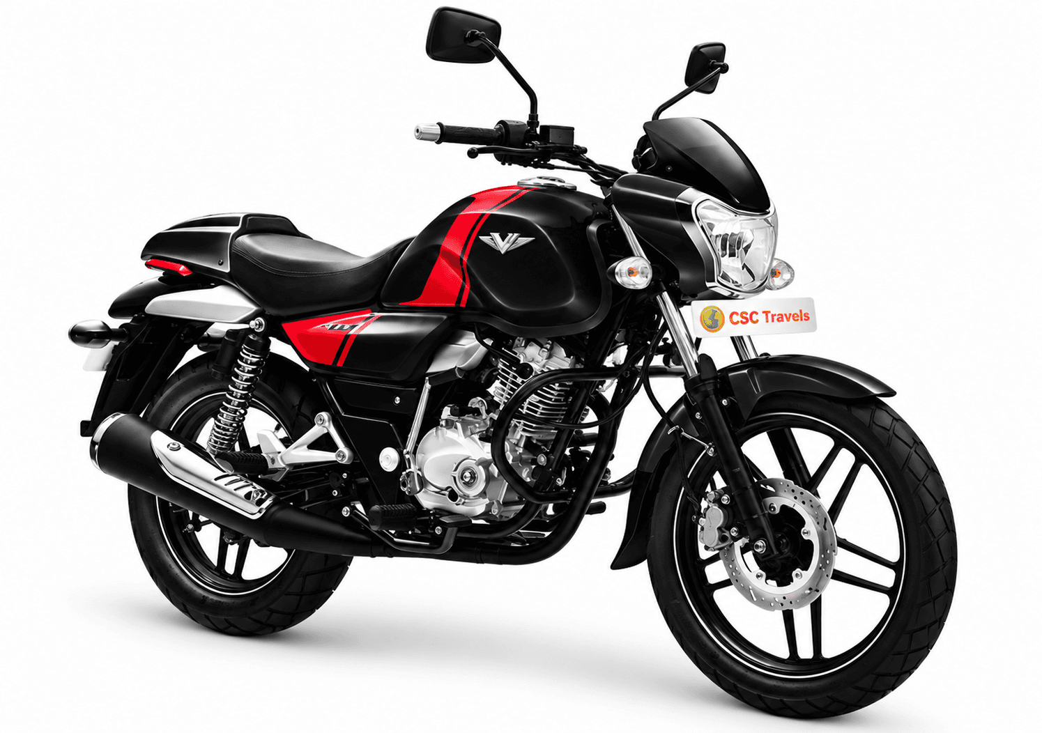 Bajaj Vikrant rental bike